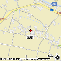 徳島県阿南市下大野町柴根44周辺の地図