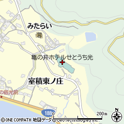 亀の井ホテルせとうち光周辺の地図