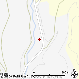 和歌山県日高郡日高川町早藤268周辺の地図