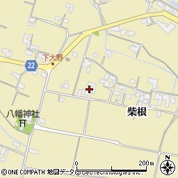 徳島県阿南市下大野町柴根69周辺の地図