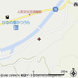 徳島県勝浦郡勝浦町生名東周辺の地図