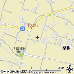 徳島県阿南市下大野町柴根86-2周辺の地図