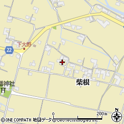 徳島県阿南市下大野町柴根55周辺の地図