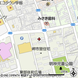 株式会社キリンビバックス　宇部支店周辺の地図