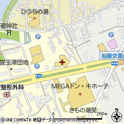 トヨタカローラ愛媛西条店周辺の地図