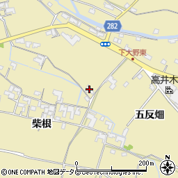徳島県阿南市下大野町柴根9周辺の地図