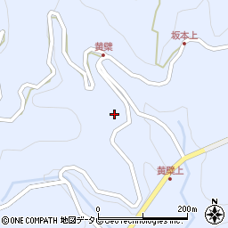 徳島県勝浦郡勝浦町坂本夷名田周辺の地図