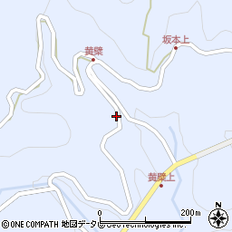徳島県勝浦郡勝浦町坂本稲原周辺の地図