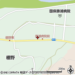 徳島県勝浦郡勝浦町棚野竹国3周辺の地図