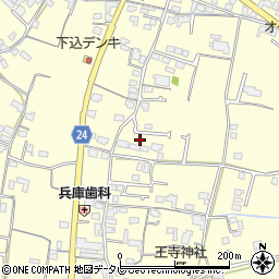 徳島県阿南市上中町岡110-12周辺の地図