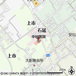 愛媛県西条市石延1周辺の地図