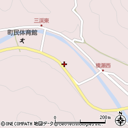 徳島県勝浦郡勝浦町三溪古川周辺の地図