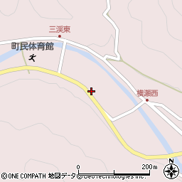 徳島県勝浦町（勝浦郡）三溪（古川）周辺の地図