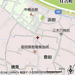徳島県阿南市横見町豊田47周辺の地図