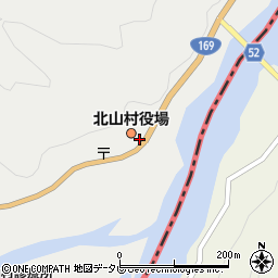 みくまの農協北山村役場　出張所周辺の地図