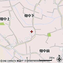 徳島県阿南市横見町畑中下周辺の地図