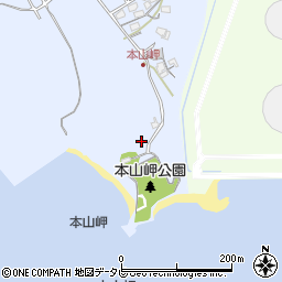 山口県山陽小野田市本山町5周辺の地図
