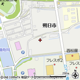 愛媛県西条市朔日市851周辺の地図