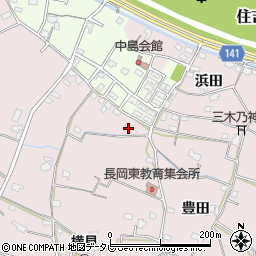 徳島県阿南市横見町長岡東2周辺の地図