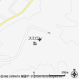 和歌山県日高郡日高川町三百瀬1204周辺の地図
