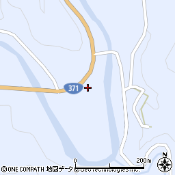 和歌山県田辺市龍神村廣井原497周辺の地図
