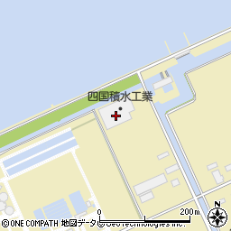 愛媛県西条市港419周辺の地図