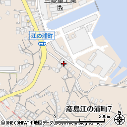 香洋工業株式会社周辺の地図