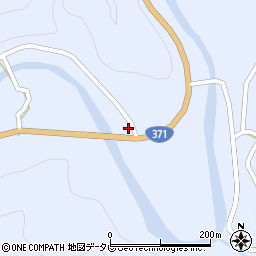 和歌山県田辺市龍神村廣井原477-2周辺の地図