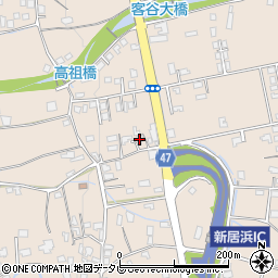 新居浜篠原鉄筋鋼業周辺の地図