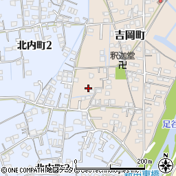 愛媛県新居浜市吉岡町12周辺の地図