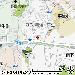 平生鍼灸院周辺の地図