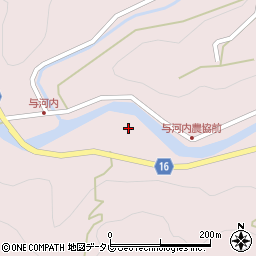 徳島県勝浦郡勝浦町三溪上小川72周辺の地図