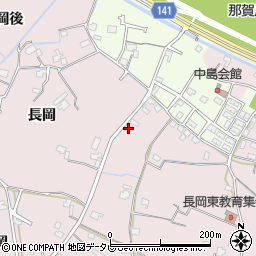 徳島県阿南市横見町長岡東81周辺の地図