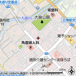 伊予銀行壬生川支店 ＡＴＭ周辺の地図
