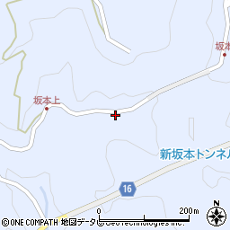 徳島県勝浦郡勝浦町坂本生実4周辺の地図