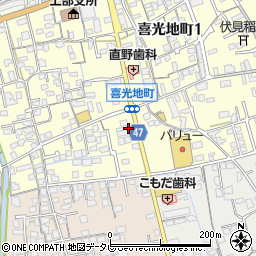 光タクシー事務所周辺の地図