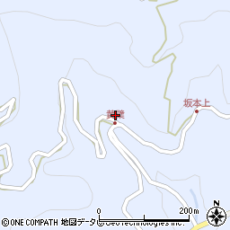 徳島県勝浦郡勝浦町坂本生実53周辺の地図