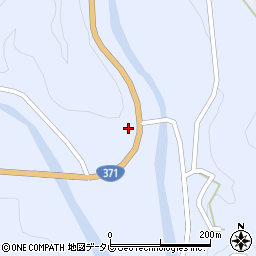 和歌山県田辺市龍神村廣井原506-2周辺の地図