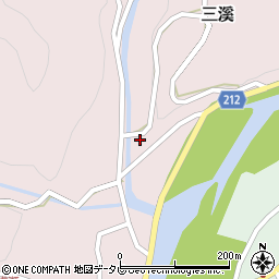 徳島県勝浦郡勝浦町三溪豊毛本24周辺の地図