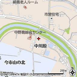 徳島県阿南市柳島町中川原27周辺の地図