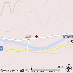 徳島県勝浦郡勝浦町三溪市ノ江23周辺の地図