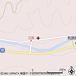 徳島県勝浦郡勝浦町三溪市ノ江23-4周辺の地図
