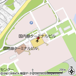 山口宇部空港周辺の地図