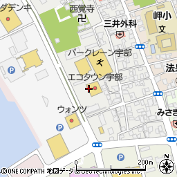 ハードオフ　宇部店周辺の地図