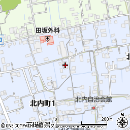 田坂建設周辺の地図