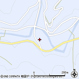 徳島県勝浦郡勝浦町坂本川南周辺の地図