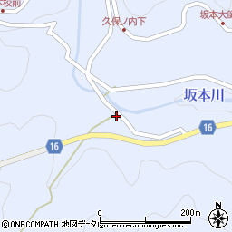 徳島県勝浦郡勝浦町坂本上寺35周辺の地図