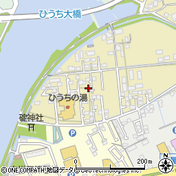 愛媛県西条市船屋甲671-10周辺の地図