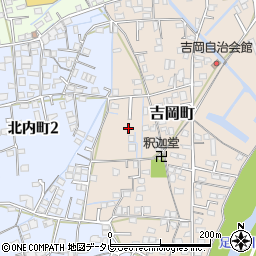 愛媛県新居浜市吉岡町6周辺の地図