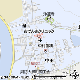 松田美容院周辺の地図